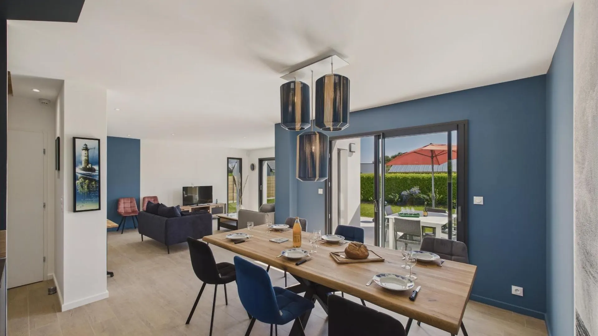 Maison Neuve A 600M De La Plage Pour 8 Loctudy 0*,  Francia